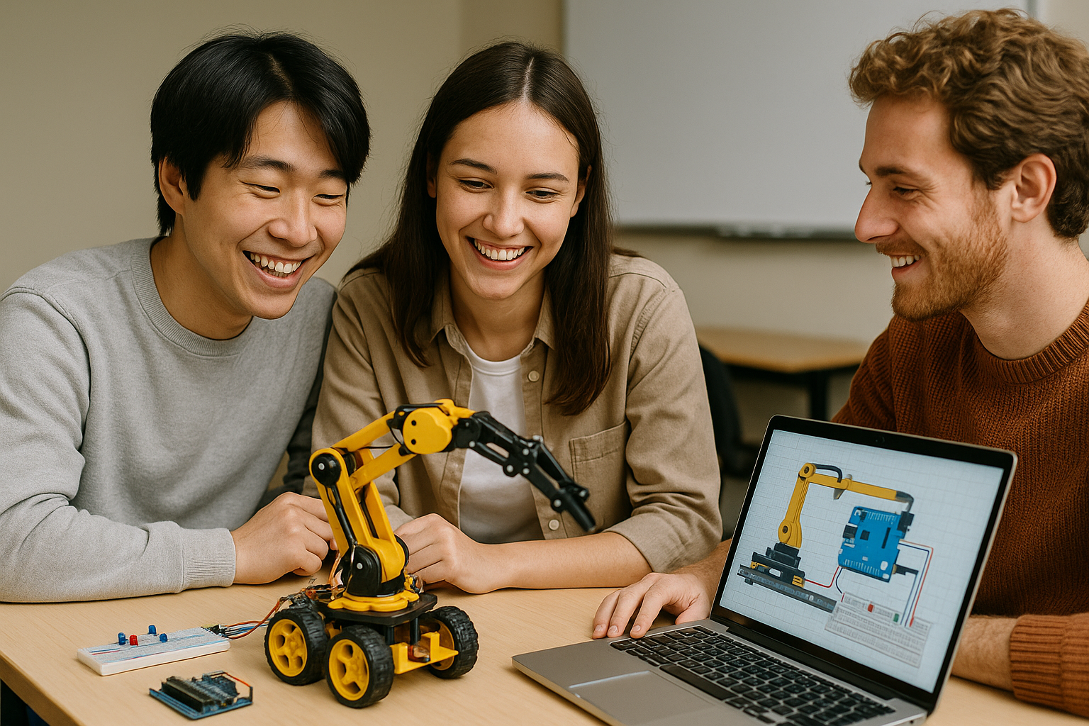 Imagen de robótica con Arduino